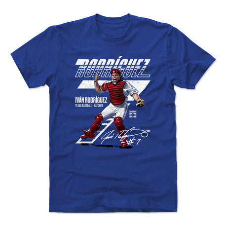 Ivan Rodriguez Men's Cotton T-Shirt | 500 LEVEL