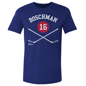 Laurie Boschman Men's Cotton T-Shirt | 500 LEVEL
