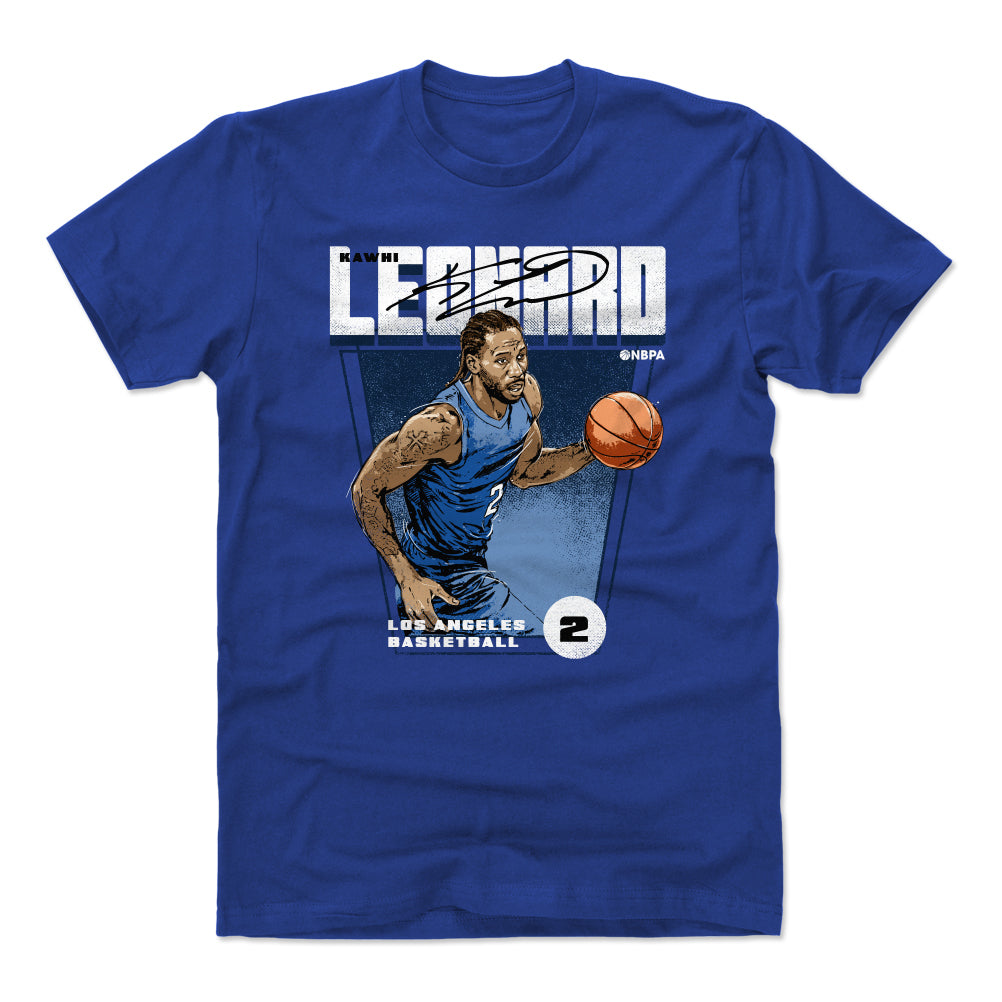 Kawhi Leonard Men&#39;s Cotton T-Shirt | 500 LEVEL
