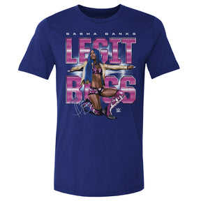 Sasha Banks Men's Cotton T-Shirt | 500 LEVEL