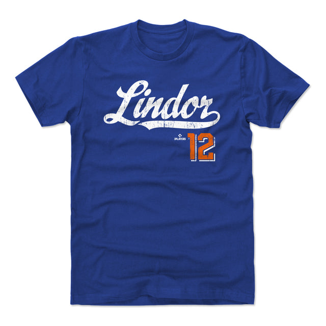 Francisco Lindor Men's Cotton T-Shirt | 500 LEVEL