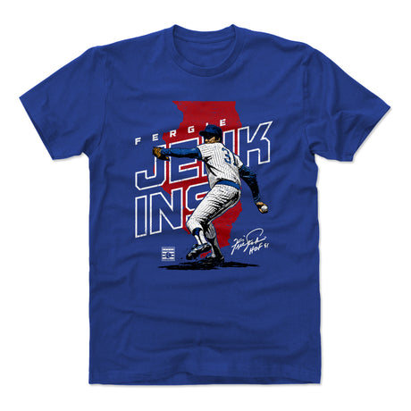 Fergie Jenkins Men's Cotton T-Shirt | 500 LEVEL