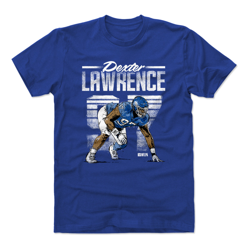 Dexter Lawrence Men&#39;s Cotton T-Shirt | 500 LEVEL