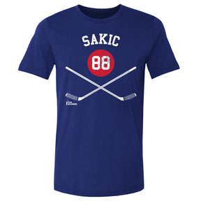Joe Sakic Men's Cotton T-Shirt | 500 LEVEL