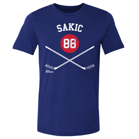 Joe Sakic Men's Cotton T-Shirt | 500 LEVEL