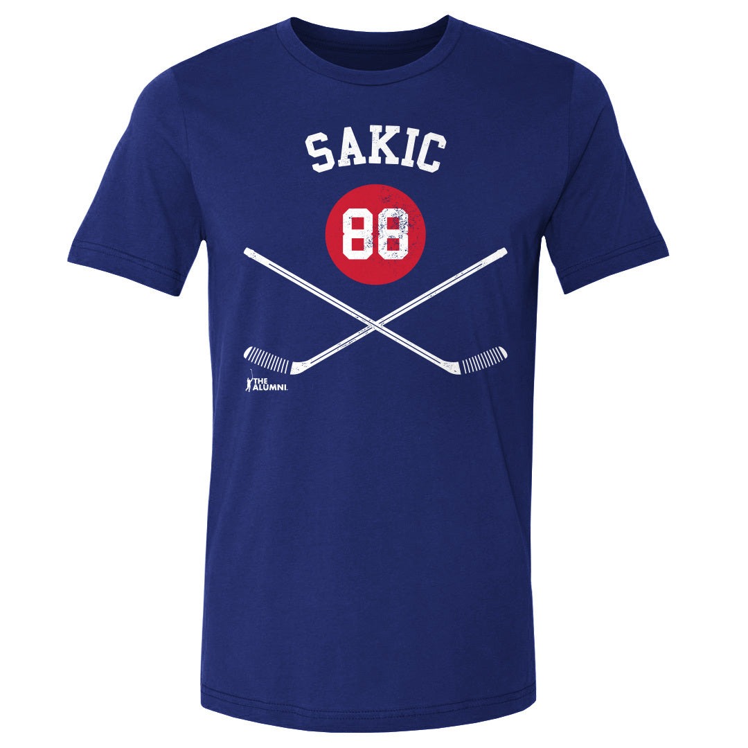 Joe Sakic Men&#39;s Cotton T-Shirt | 500 LEVEL