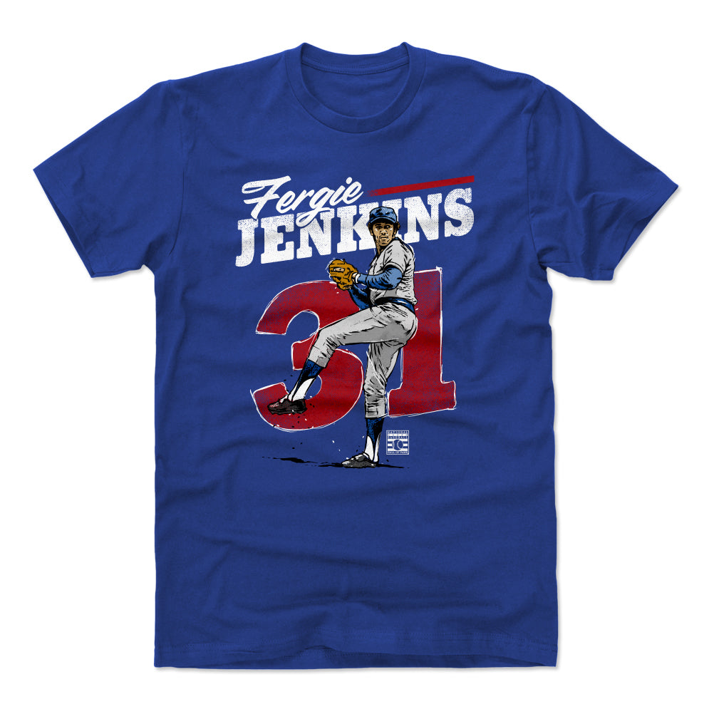 Fergie Jenkins Men's Cotton T-Shirt | 500 LEVEL