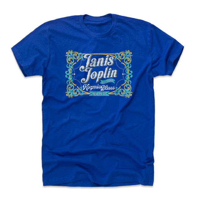 Janis Joplin Men's Cotton T-Shirt | 500 LEVEL