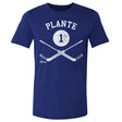 Jacques Plante Men's Cotton T-Shirt | 500 LEVEL