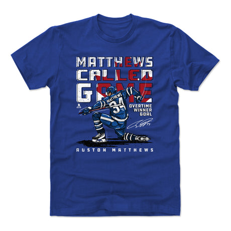 Auston Matthews Men's Cotton T-Shirt | 500 LEVEL