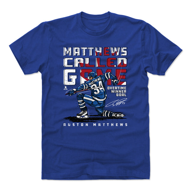 Auston Matthews Men's Cotton T-Shirt | 500 LEVEL