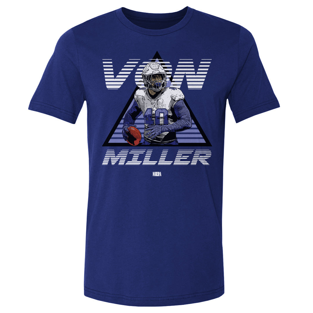 Von Miller Men&#39;s Cotton T-Shirt | 500 LEVEL