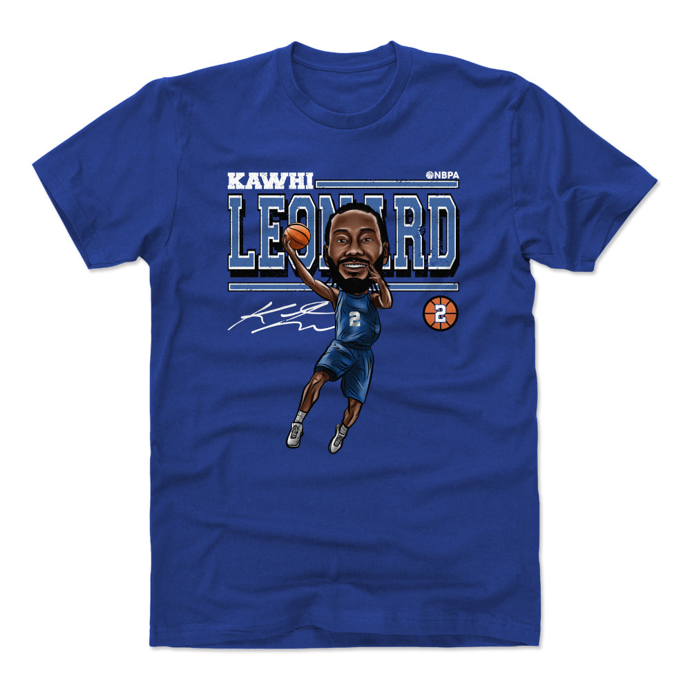 Kawhi Leonard Men&#39;s Cotton T-Shirt | 500 LEVEL