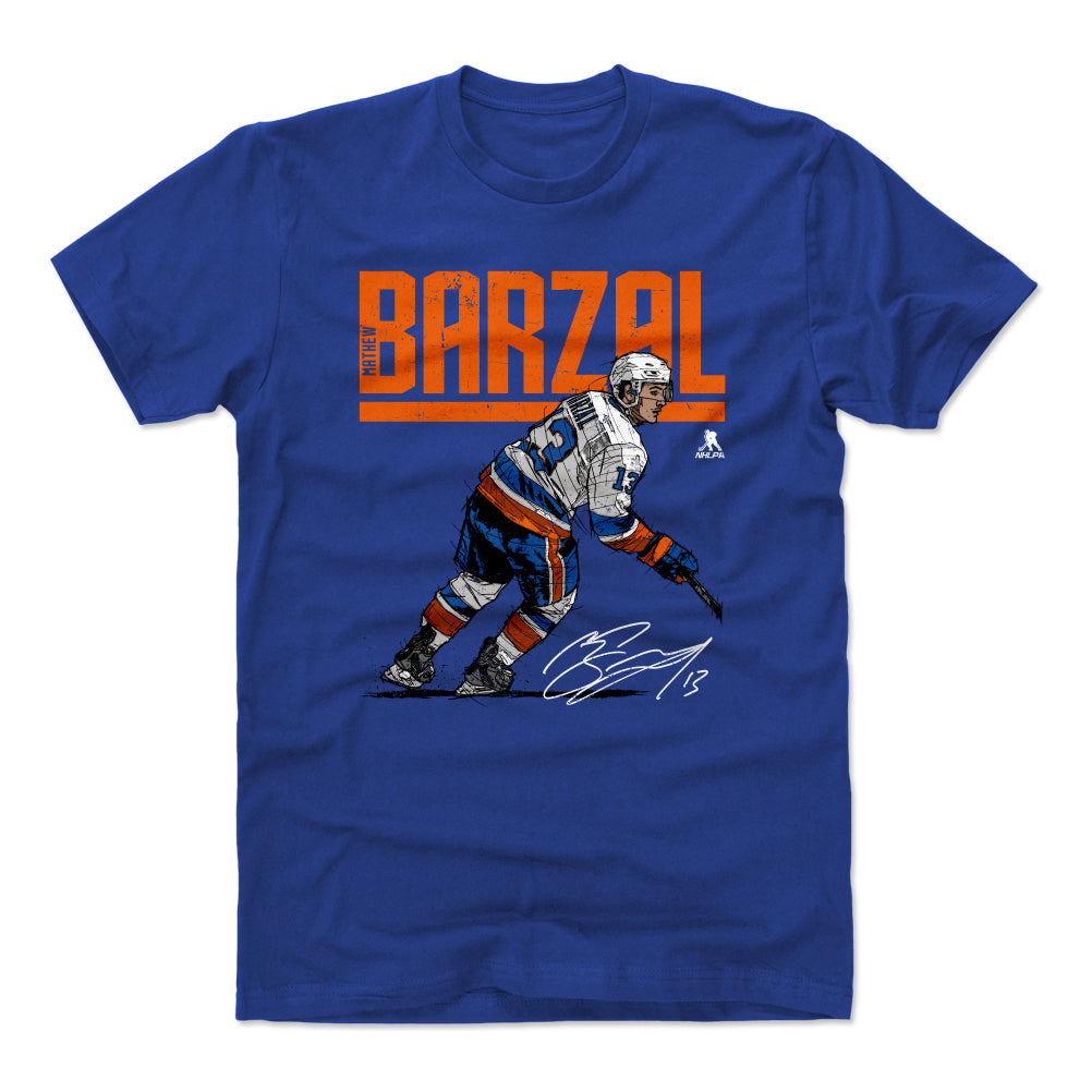 Mathew Barzal Men's Cotton T-Shirt | 500 LEVEL