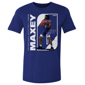 Tyrese Maxey Men's Cotton T-Shirt | 500 LEVEL