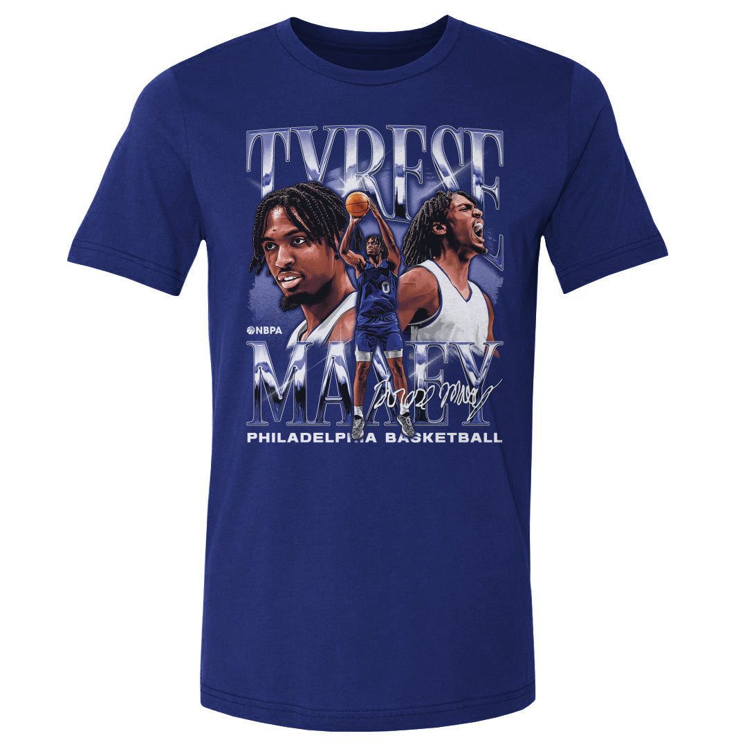 Tyrese Maxey Men&#39;s Cotton T-Shirt | 500 LEVEL