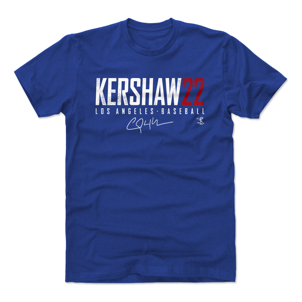Clayton Kershaw Men&#39;s Cotton T-Shirt | 500 LEVEL