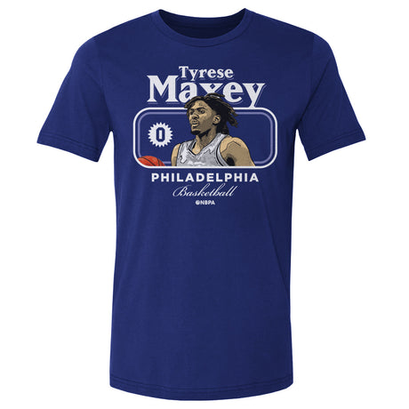 Tyrese Maxey Men's Cotton T-Shirt | 500 LEVEL