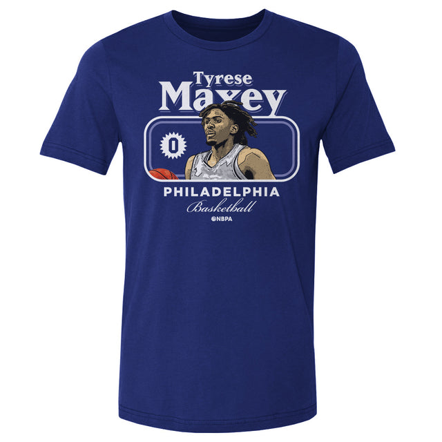 Tyrese Maxey Men's Cotton T-Shirt | 500 LEVEL