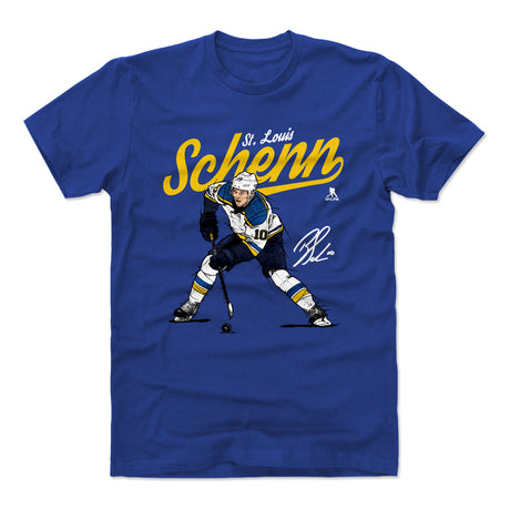 Brayden Schenn Men's Cotton T-Shirt | 500 LEVEL