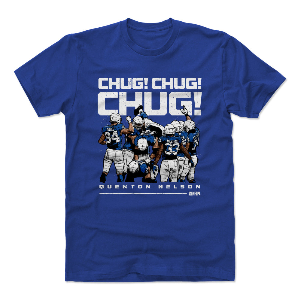 Quenton Nelson Men's Cotton T-Shirt | 500 LEVEL