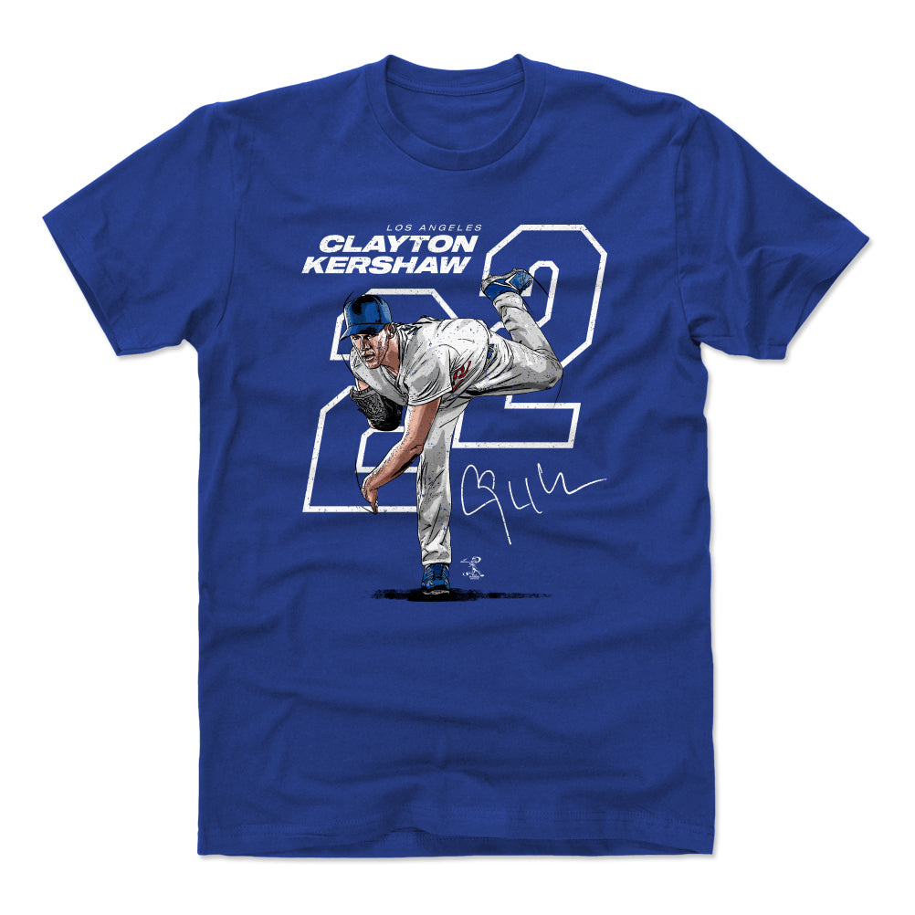 Clayton Kershaw Men's Cotton T-Shirt | 500 LEVEL