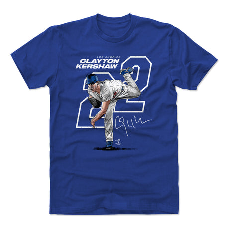 Clayton Kershaw Men's Cotton T-Shirt | 500 LEVEL