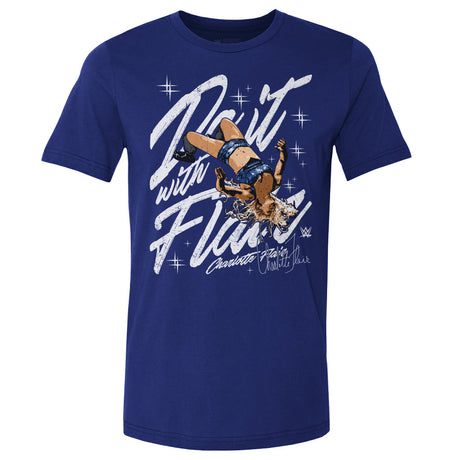 Charlotte Flair Men's Cotton T-Shirt | 500 LEVEL