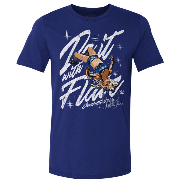 Charlotte Flair Men's Cotton T-Shirt | 500 LEVEL
