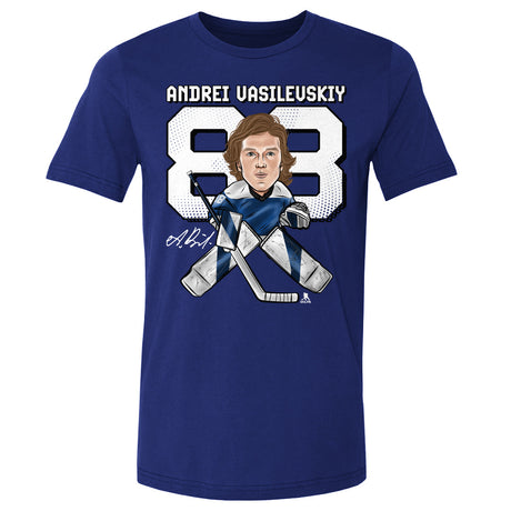 Andrei Vasilevskiy Men's Cotton T-Shirt | 500 LEVEL