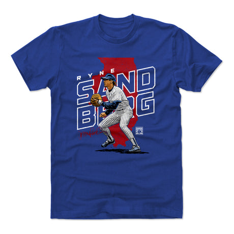 Ryne Sandberg Men's Cotton T-Shirt | 500 LEVEL