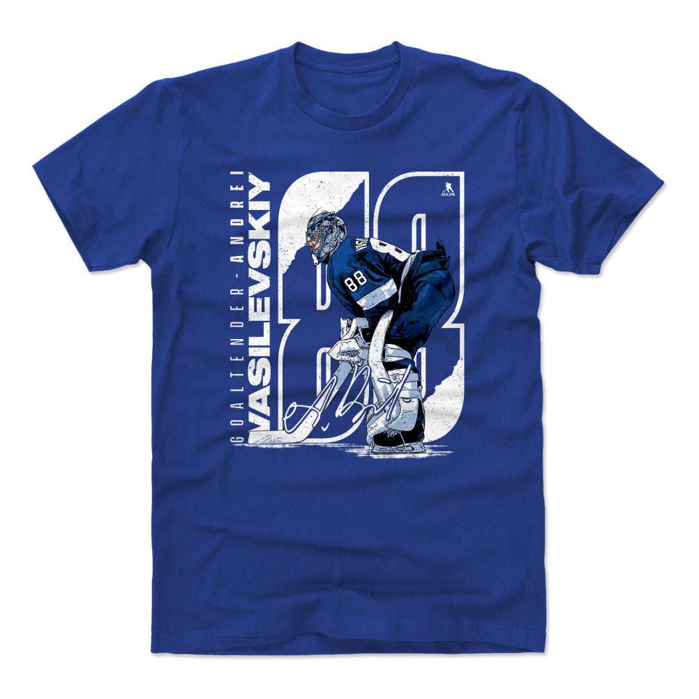 Andrei Vasilevskiy Men's Cotton T-Shirt | 500 LEVEL