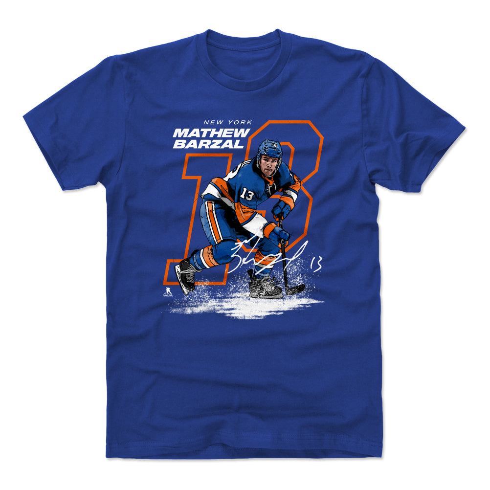 Mathew Barzal Men's Cotton T-Shirt | 500 LEVEL