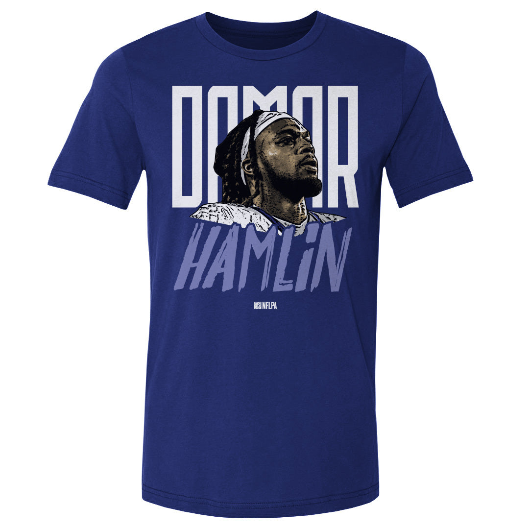 Damar Hamlin Men's Cotton T-Shirt | 500 LEVEL