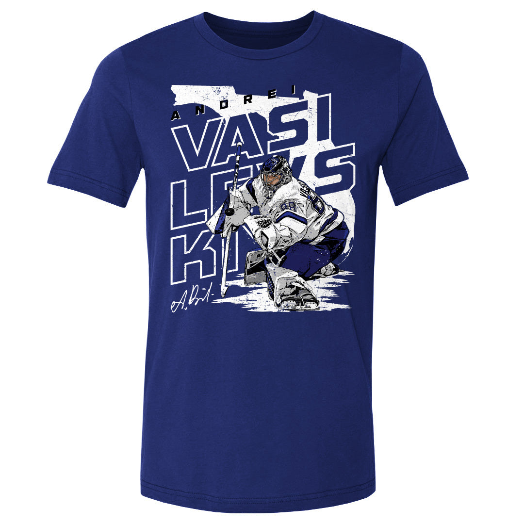 Andrei Vasilevskiy Men&#39;s Cotton T-Shirt | 500 LEVEL