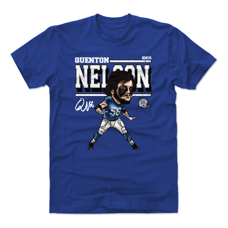 Quenton Nelson Men's Cotton T-Shirt | 500 LEVEL