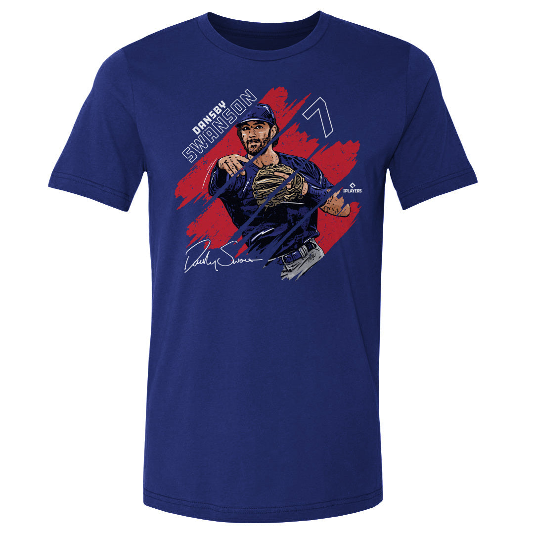 Dansby Swanson Men's Cotton T-Shirt | 500 LEVEL