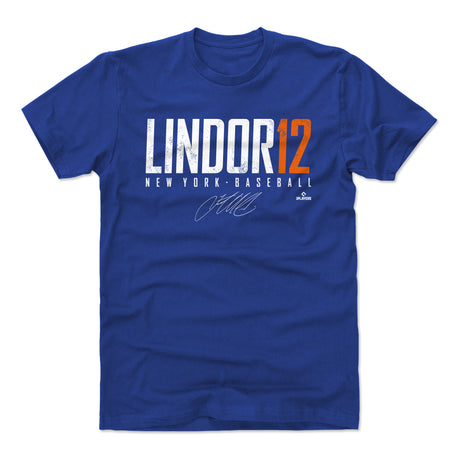 Francisco Lindor Men's Cotton T-Shirt | 500 LEVEL