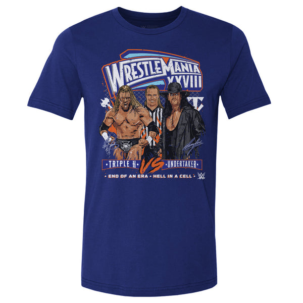 T-shirt WWE Wrestlemania Legends Par Mitchell & Ness – 100% Coton, Coupe Ample, Imprimé Vintage Années 80-90, Unisexe