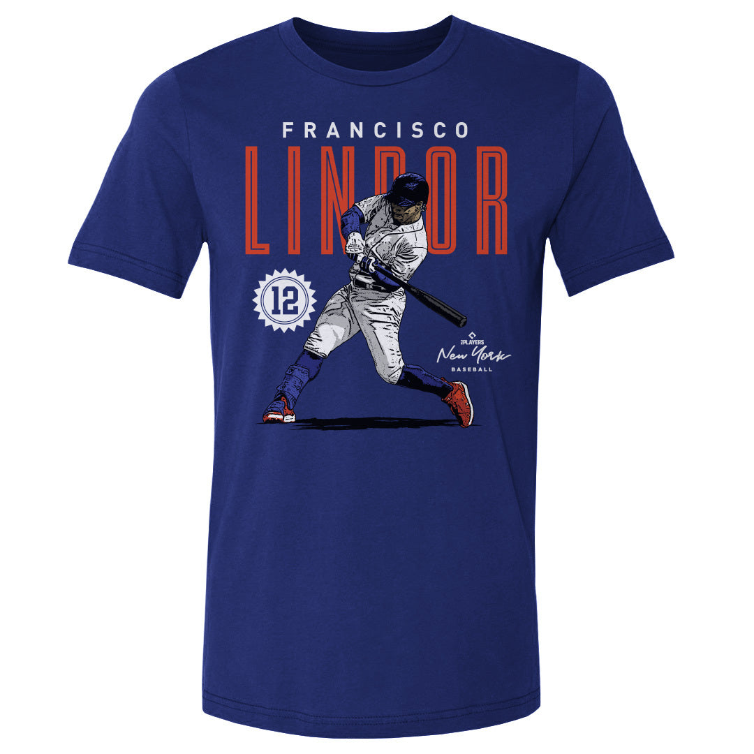 Francisco Lindor Men&#39;s Cotton T-Shirt | 500 LEVEL