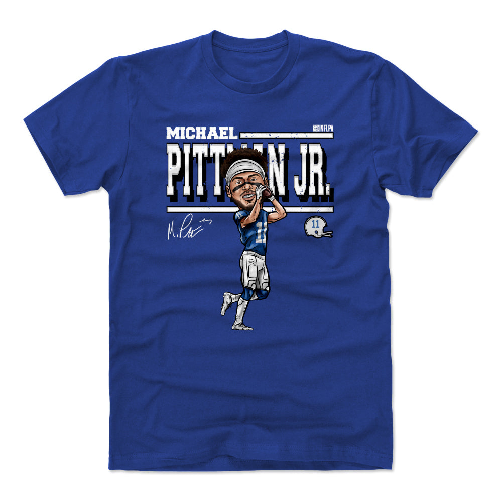 Michael Pittman Jr. Men&#39;s Cotton T-Shirt | 500 LEVEL
