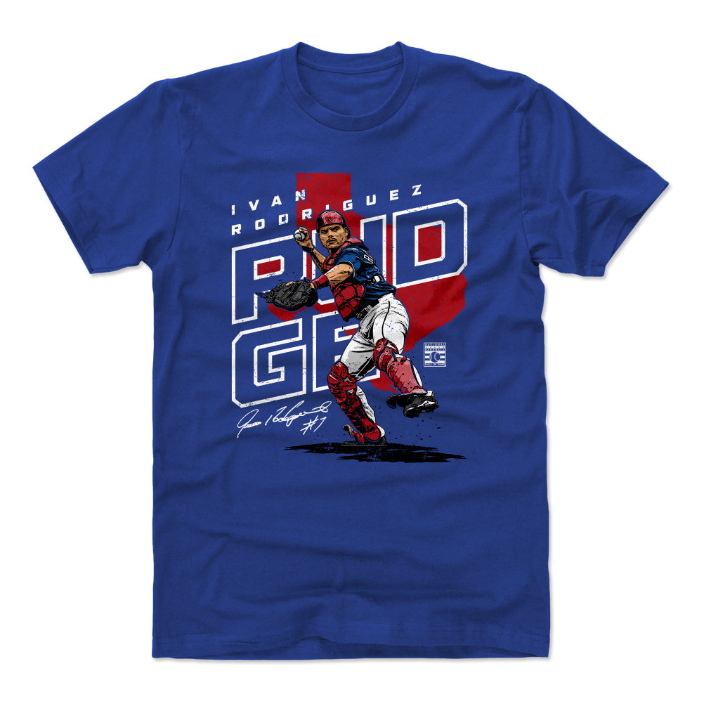Ivan Rodriguez Men's Cotton T-Shirt | 500 LEVEL