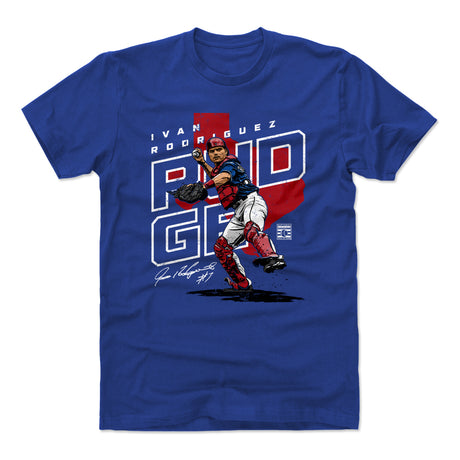 Ivan Rodriguez Men's Cotton T-Shirt | 500 LEVEL