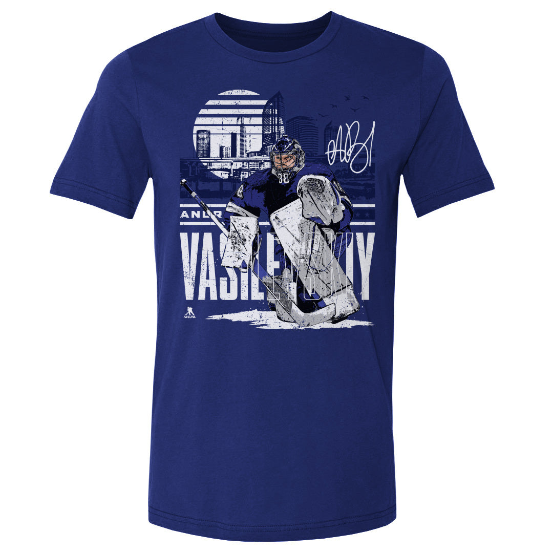 Andrei Vasilevskiy Men's Cotton T-Shirt | 500 LEVEL