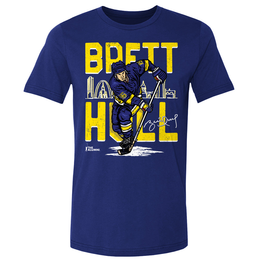 Brett Hull Men's Cotton T-Shirt | 500 LEVEL