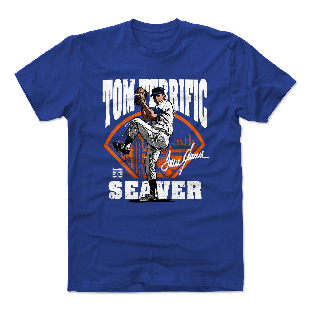 Tom Seaver Men's Cotton T-Shirt | 500 LEVEL