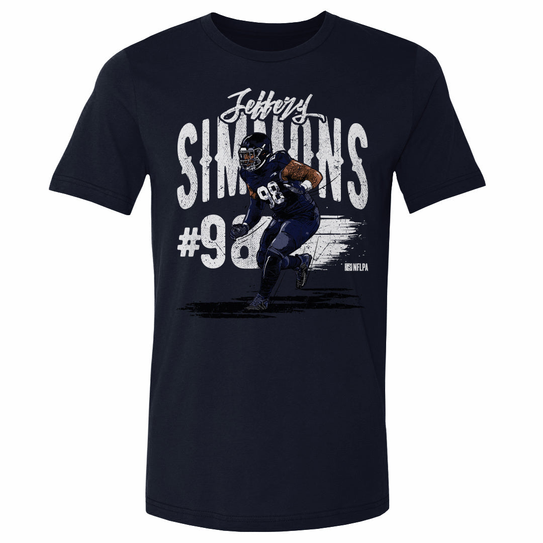 Jeffery Simmons Men&#39;s Cotton T-Shirt | 500 LEVEL