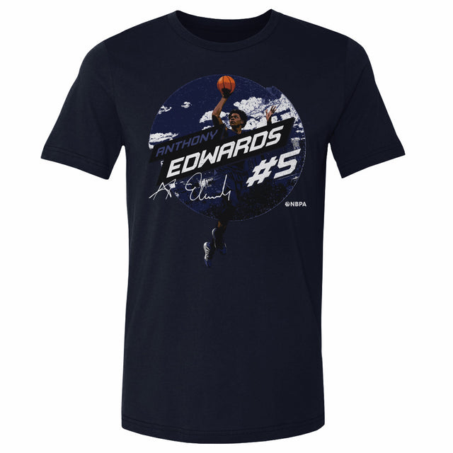 Anthony Edwards Men's Cotton T-Shirt | 500 LEVEL