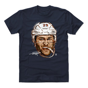 Leon Draisaitl Men's Cotton T-Shirt | 500 LEVEL