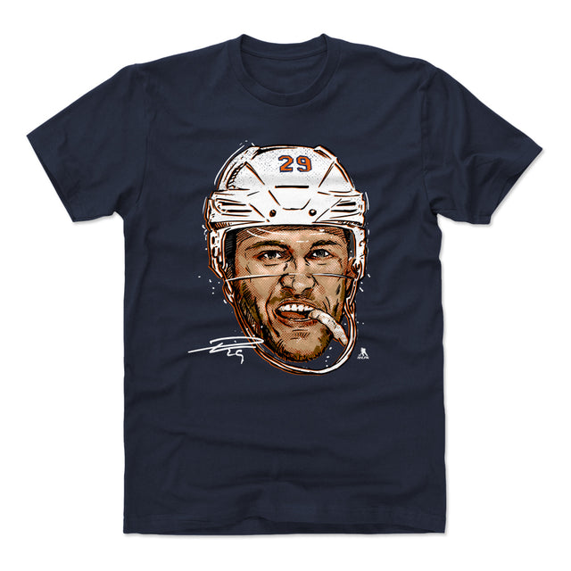 Leon Draisaitl Men's Cotton T-Shirt | 500 LEVEL